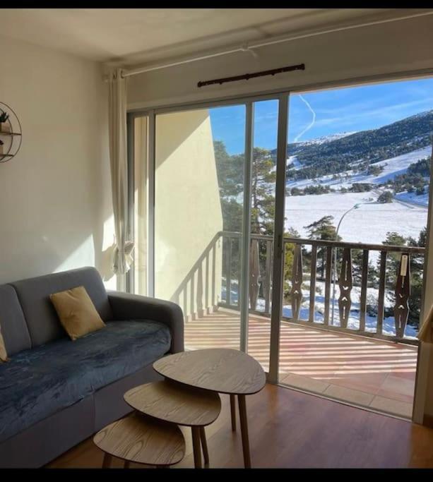 U061 - Grand Studio Renove - Vue Montagne Greolieres Exteriér fotografie