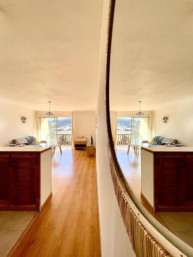 U061 - Grand Studio Renove - Vue Montagne Greolieres Exteriér fotografie
